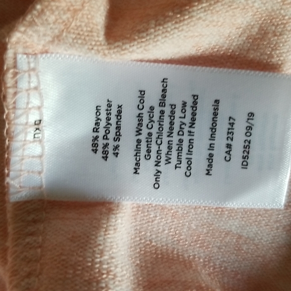 Cute Peach Talbots Dress - Picture 7 of 7
